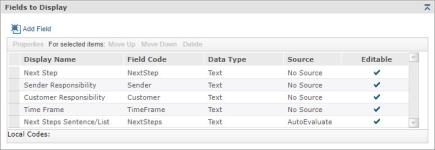 Example of architecture of Structured Content Component used for Next Steps